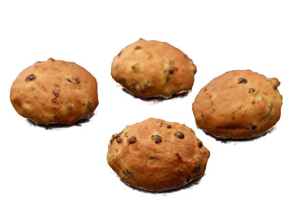 Glutenvrij krentenbollen per 4