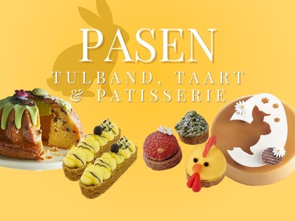 Pasen tulband, taart en gebak